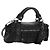 Miu Miu Hand Bag Leather 2way Black Silver