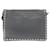 PRADA Shoulder Bag Leather 2way Gray Silver - vista 3