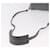 PRADA Shoulder Bag Leather 2way Gray Silver - vista 7