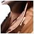 Céline CELINE Macadam Canvas Circle Shoulder Bag PVC Leather Brown Gold - vista 11