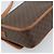 Céline CELINE Macadam Canvas Circle Shoulder Bag PVC Leather Brown Gold - vista 16
