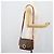 Céline CELINE Macadam Canvas Circle Shoulder Bag PVC Leather Brown Gold - vista 22