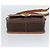 Céline CELINE Macadam Canvas Circle Shoulder Bag PVC Leather Brown Gold - vista 5