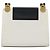 Céline CELINE Circle Shoulder Bag Leather White Gold - vista 2