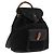 GUCCI Bamboo Backpack Suede Black Gold 003 1705 0030