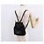GUCCI Bamboo Backpack Suede Black Gold 003 1705 0030 - vista 29
