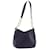 PRADA Schultertasche Leder Lila Gold
