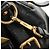 PRADA Hand Bag Leather 2way Black Gold - vista 22