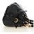 PRADA Hand Bag Leather 2way Black Gold - vista 4