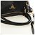 PRADA Hand Bag Leather 2way Black Gold - vista 7