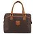 Céline CELINE Macadam Canvas Boston Bag PVC Leather Brown Gold - vista 13