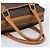 Céline CELINE Macadam Canvas Boston Bag PVC Leather Brown Gold - vista 7