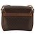 Céline CELINE Macadam Canvas Circle Shoulder Bag PVC Leather Brown Gold - vista 2