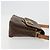 Céline CELINE Macadam Canvas Circle Shoulder Bag PVC Leather Brown Gold - vista 3