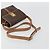 Céline CELINE Macadam Canvas Circle Shoulder Bag PVC Leather Brown Gold - vista 7