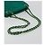 CHANEL Matelasse Chain Shoulder Bag Cotton Green Gold CC - vista 7