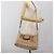 Chloé Chloe Etel Hand Bag Leather 2way Beige Gold - vista 25