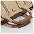 Chloé Chloe Etel Hand Bag Leather 2way Beige Gold - vista 7