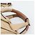 Chloé Chloe Etel Hand Bag Leather 2way Beige Gold - vista 8