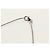 Hermès HERMES Cage De H H Cube Necklace metal Silver - vista 6