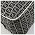 FENDI Zucchino Canvas Hand Bag Navy Silver - vista 18