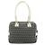 FENDI Zucchino Canvas Hand Bag Navy Silver - vista 2