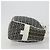 FENDI Zucchino Canvas Hand Bag Navy Silver - vista 3