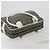 FENDI Zucchino Canvas Hand Bag Navy Silver - vista 7