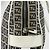 FENDI Zucchino Canvas Hand Bag Navy Silver - vista 9