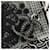 CHANEL Patchwork Tote Bag rubber Black Silver CC - vista 10