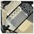 CHANEL Patchwork Tote Bag rubber Black Silver CC - vista 11