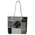 CHANEL Patchwork Tote Bag rubber Black Silver CC - vista 2