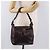 FENDI Shoulder Bag Leather Brown Gold - vista 24
