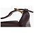 FENDI Shoulder Bag Leather Brown Gold - vista 9