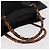 GUCCI Bamboo Hand Bag Suede Black Gold - vista 7