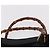 GUCCI Bamboo Hand Bag Suede Black Gold - vista 8