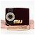 Miu Miu Matelasse Bijoux Shoulder Bag Velor Wine Red Gold - view 12