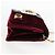 Miu Miu Matelasse Bijoux Shoulder Bag Velor Wine Red Gold - view 4