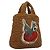 GUCCI Jetsons Collaboration Hand Bag Wool Brown 752175