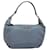 PRADA Shoulder Bag Nylon Blue Silver