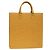 LOUIS VUITTON Epi Sac Plat Hand Bag Yellow M52079 LV