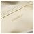 CHANEL Chain Shoulder Bag Calf Skin White Gold CC - vista 15