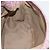 FENDI Zucchino Canvas Mamma Baguette Shoulder Bag Pink Silver - vista 23