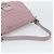 FENDI Zucchino Canvas Mamma Baguette Shoulder Bag Pink Silver - vista 9