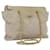PRADA Chain Shoulder Bag Nylon Ivory Gold