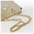 PRADA Chain Shoulder Bag Nylon Ivory Gold - vista 7