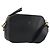 FENDI Shoulder Bag Leather Navy Gold