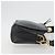 FENDI Shoulder Bag Leather Navy Gold - vista 3