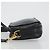 FENDI Shoulder Bag Leather Navy Gold - vista 4