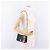 CHANEL Chain Shoulder Bag Patent Black Gold CC - vista 24